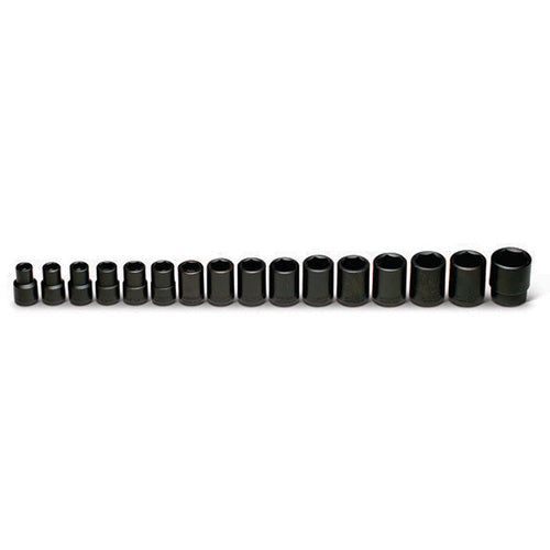 ESCO(エスコ) 1/2"DR16個組 インパクトソケットセット EA164XA-2