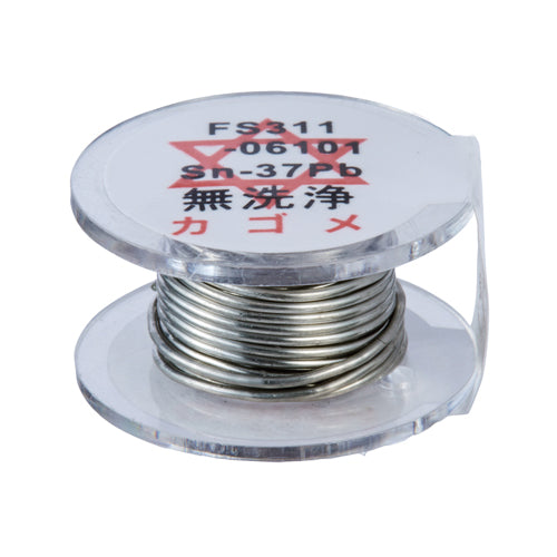 白光 φ0.6mm/1m 鉛入りはんだ FS311-06101
