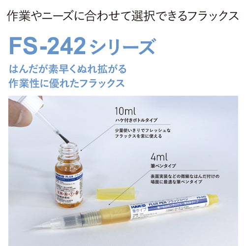 白光(HAKKO) 4ml フラックスペン FS242-4C