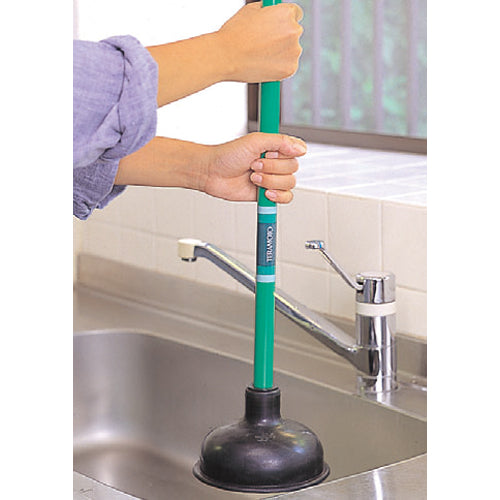 テラモト φ154x585mm ラバーカップ(排水口用) CL-420-230-0