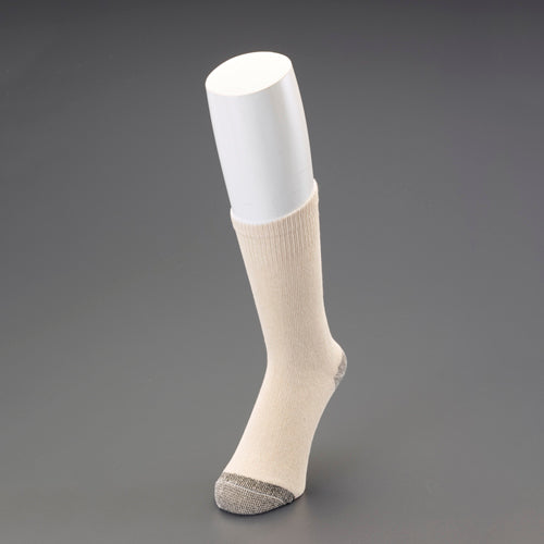 ESCO(エスコ) 24-27cm 靴下(純綿/5足) EA354VA-5A