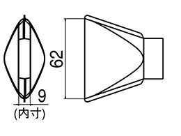 エスコ寸法図