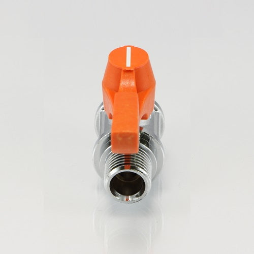 アソー(ASOH) R 1/4"xG 1/4" ミニボールバルブ BS-1022R
