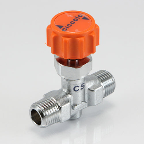 アソー(ASOH) R1/8"xR1/8" ニードルバルブ(ROHS対応品) CS-1011R