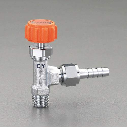 アソー(ASOH) R 3/8"xφ10.5mm ニードルバルブ(ステム型) CY-3310R