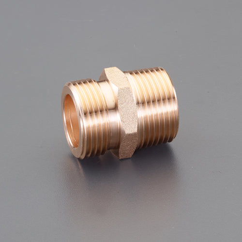 カクダイ G1"×R1" 砲金フレキニップル 613-795-25