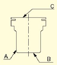 エスコ寸法図
