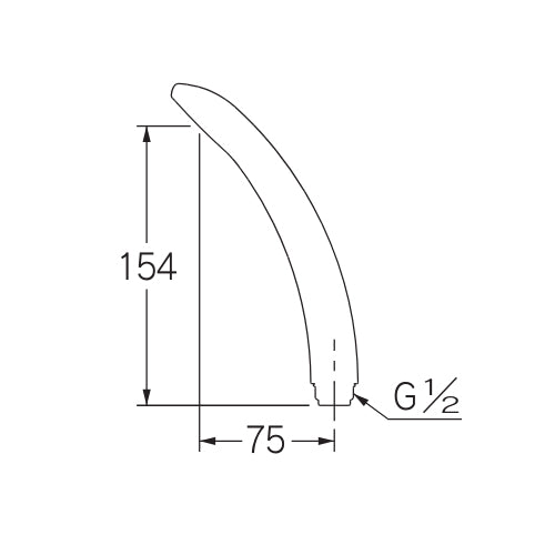 カクダイ G1/2x1.6m シャワーホースセット(クリーム) 366-222-C