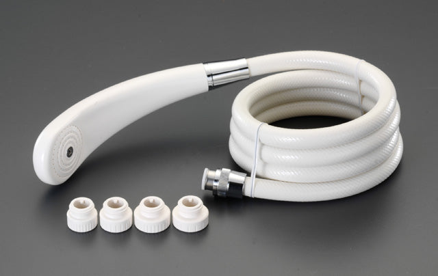 カクダイ G1/2x1.6m シャワーホースセット(クリーム) 366-222-C