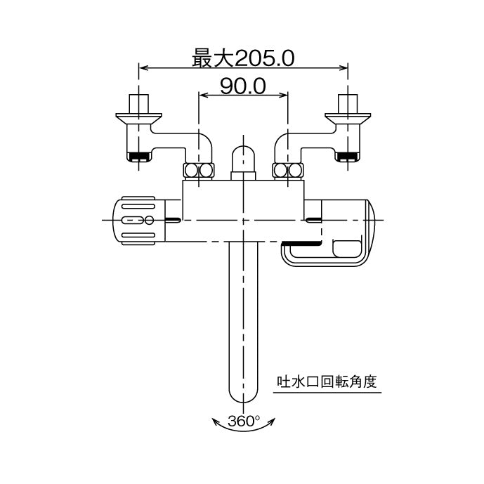 エスコ寸法図