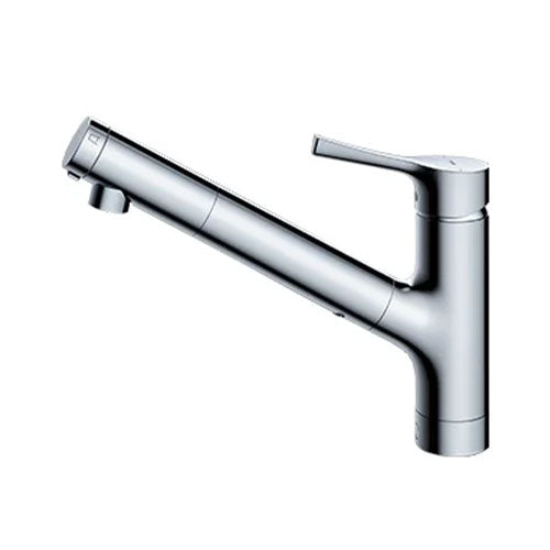 TOTO G 1/2" シングル混合水栓(浄水器内蔵) TKS05320J