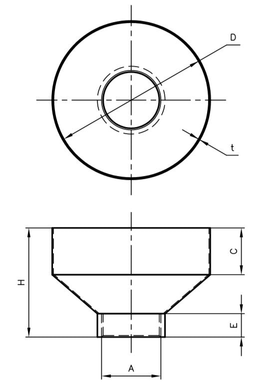 エスコ寸法図
