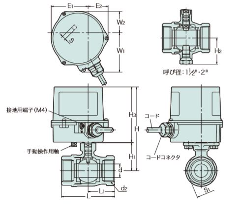 エスコ寸法図