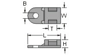 エスコ寸法図