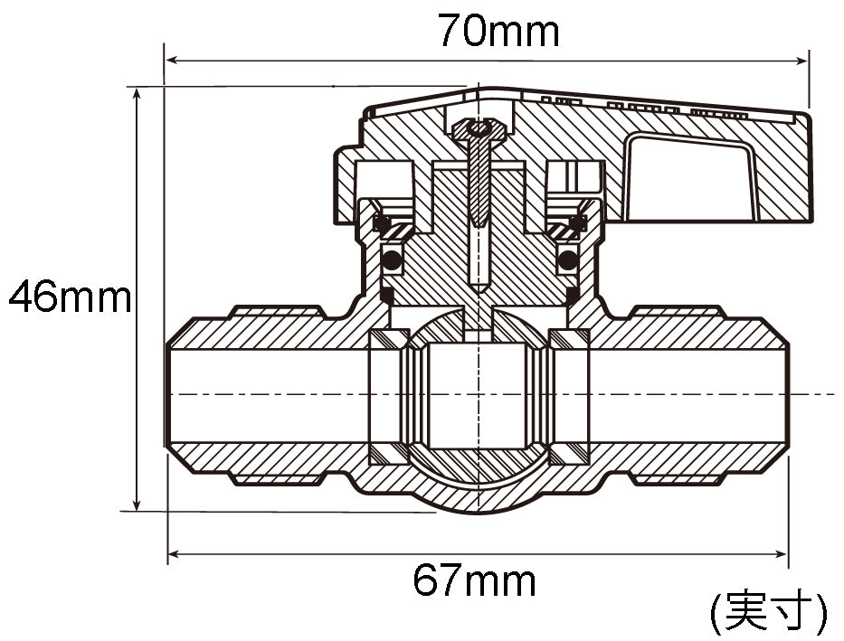 エスコ寸法図