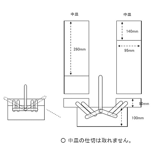 STAHLWILLE(スタビレー) 420x200x150mm 工具箱(両開き/スチール製) 83/010