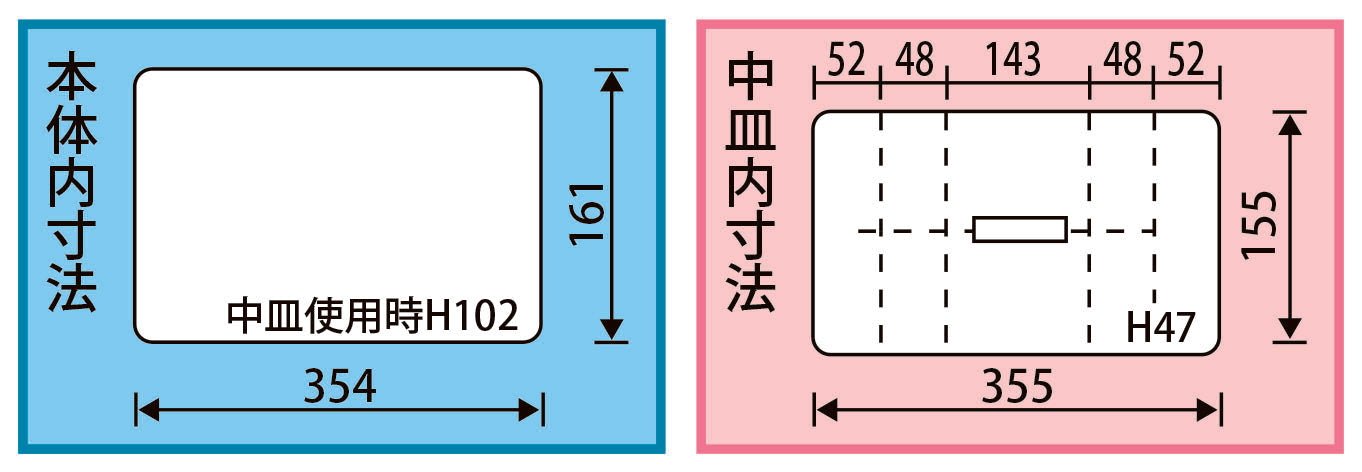 ESCO(エスコ) 400x225x203mm 工具箱(中皿付/青) EA505K-400