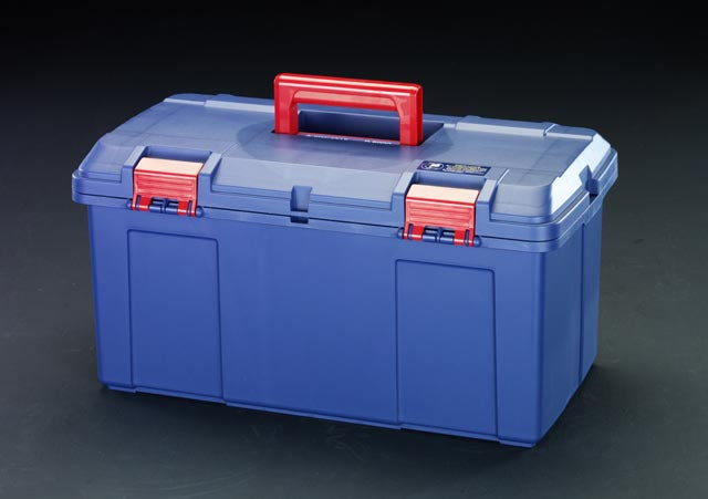 ESCO(エスコ) 597x336x300mm 工具箱(中皿付/青) EA505K-600