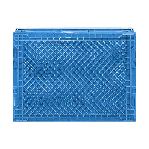 三甲(サンコー) 437x325x239mm/26.8L 折畳コンテナ(青) 551100