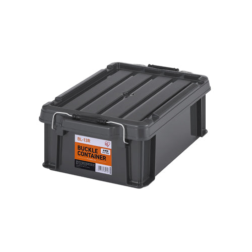 アイリスオーヤマ(IRIS OHYAMA) 450x295x159mm 収納ケース(チャコールグレー)10個 BL-13R