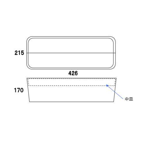 ESCO(エスコ) 426x215x170mm 工具箱(ESD) EA506E-15