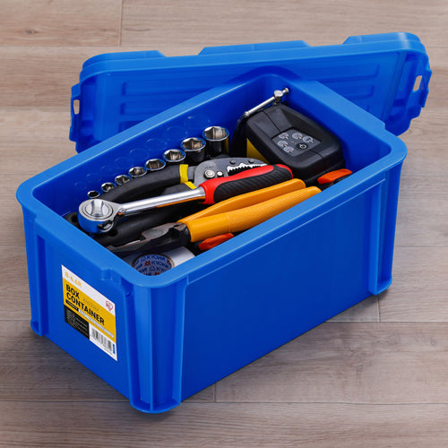 アイリスオーヤマ(IRIS OHYAMA) 334x200x158mm 収納ボックス(ブルー/6個) B-6.6R