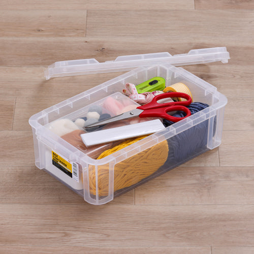 アイリスオーヤマ(IRIS OHYAMA) 334x200x100mm 収納ボックス(クリアー) B-4.5R