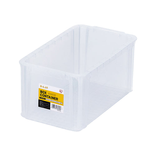 アイリスオーヤマ(IRIS OHYAMA) 334x200x158mm 収納ボックス(クリアー) B-6.6R