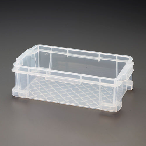 三甲(サンコー) 338x193x99mm/ 4.4L 収納ボックス(透明) 200783