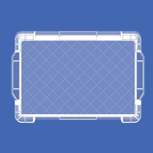 三甲(サンコー) 430x286x143mm/12.8L 収納ボックス(透明) 201378