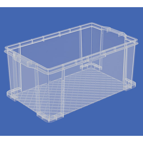 三甲(サンコー) 702x414x306mm/68.9L 収納ボックス(透明) 206704