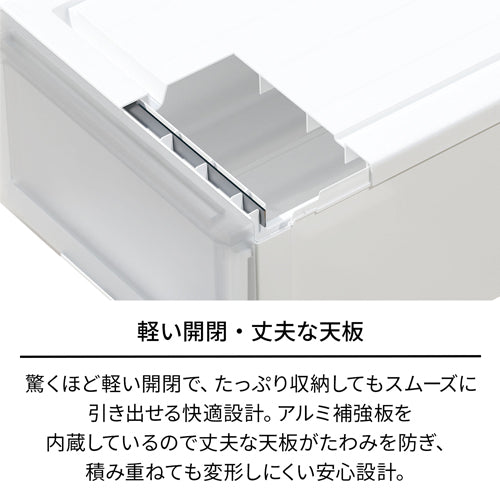 ESCO(エスコ) 440x740x180mm 引出し式収納ケース(2個) EA506MA-14B