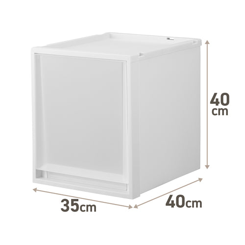ESCO(エスコ) 350x400x400mm 引出し式収納ケース EA506MA-46A