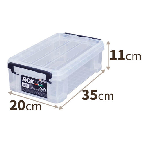 ESCO(エスコ) 200x350x110mm/ 4L バックル付収納ケース EA506MB-2A