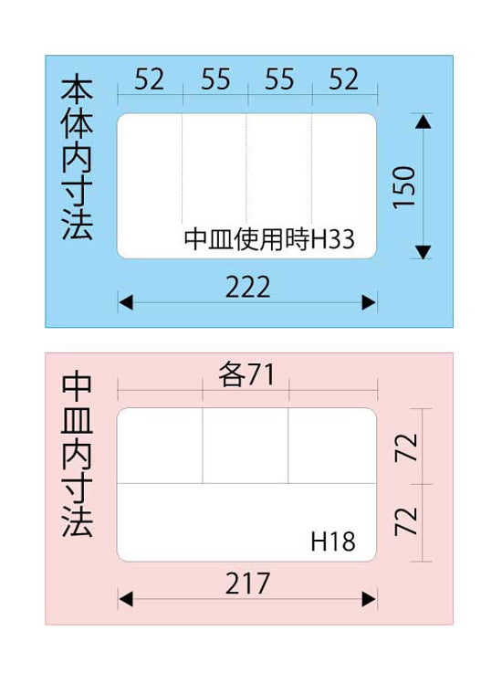 エスコ寸法図