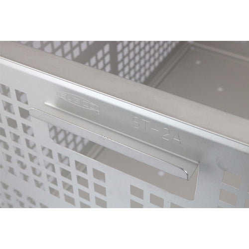 ESCO(エスコ) 515x340x290mm コンテナ(ステンレス製/側面高通気) EA508SE-22