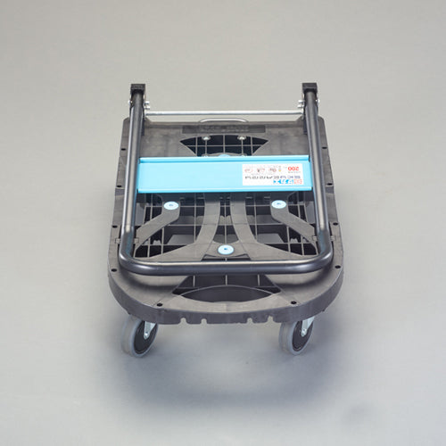 サカエ 490x780mm/200kg運搬車(軽量/静音/ブレーキ付) ※ESCOオリジナルセット品