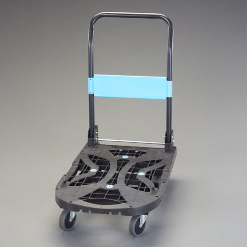 サカエ 490x780mm/200kg 運搬車(軽量/静音) SKC-780BK