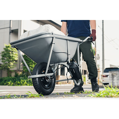 ESCO(エスコ) 510×1300×615mm/100kg 電動一輪車 EA520DB-51