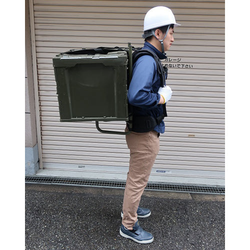 ESCO(エスコ) 640x360x250mm/50kg 背負子(背たろう君) EA520EF-11