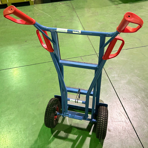 ESCO(エスコ) 650x1150mm/350kg ハンドトラック(補助ハンドル付) EA520FD-21A