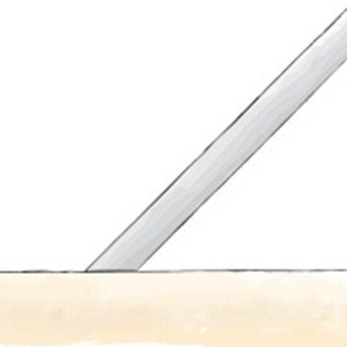 ESCO(エスコ) 155mm やすり(スクレーパー付/クロムコーティング/細目) EA521PH-73