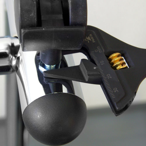 フジ矢(FUJIYA) 214.7mm/38mm モンキーレンチ(薄口) FLT-38-BG