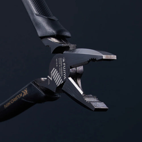フジ矢(FUJIYA) 200mm 電工ペンチ(ねじ山修正機能付/偏芯型 3020N-200BG