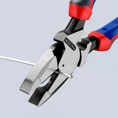 KNIPEX(クニペックス) 240mm 電工ペンチ(グリップ・圧着付/偏芯型) 09 12 240