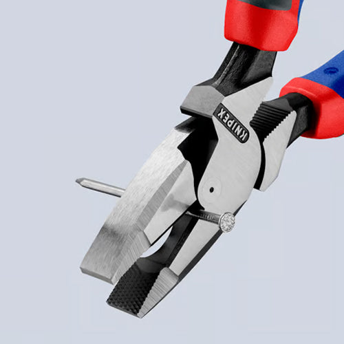 KNIPEX(クニペックス) 240mm 電工ペンチ(グリップ付/偏芯型) 09 02 240