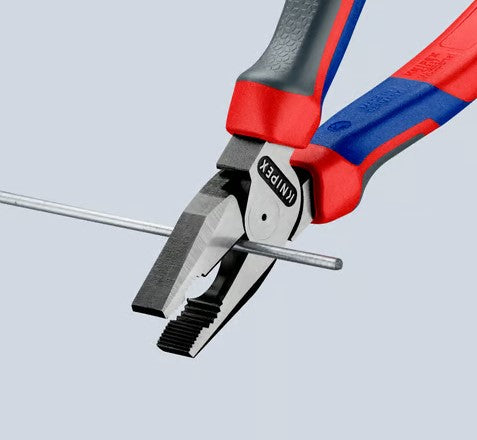 KNIPEX(クニペックス) 180mm 電工ペンチ(グリップ付・偏芯型) 02 02 180