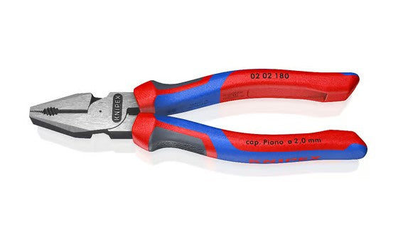 KNIPEX(クニペックス) 225mm 電工ペンチ(グリップ付・偏芯型) 02 02 225