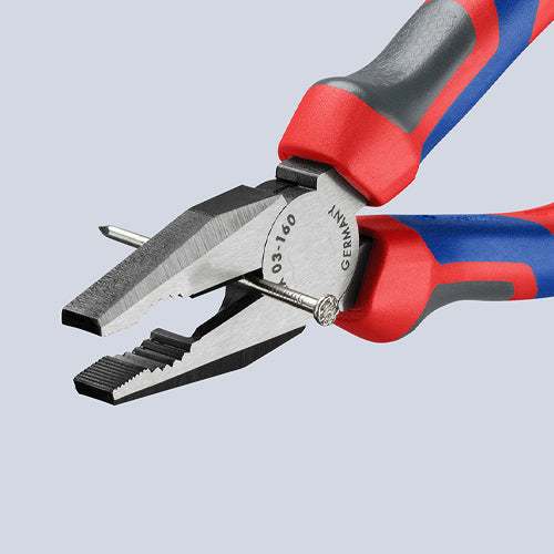 KNIPEX(クニペックス) 160mm 電工ペンチ(グリップ付) 03 02 160