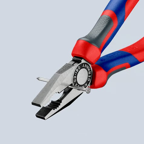 KNIPEX(クニペックス) 180mm 電工ペンチ(グリップ付) 0302180